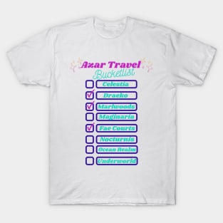 Azar Travel Bucketlist T-Shirt